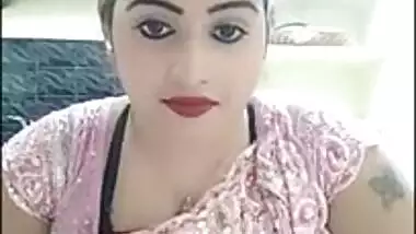 New Face Assured, Deep navel in see through pink saree, No way miss