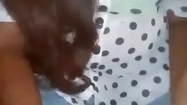 Desi aunty smocking in the room