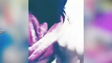 Indian female in a hijab doesn't show her face but XXX natural boobs