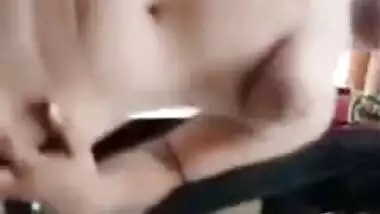 Desi whore makes MMS content for all XXX striptease lovers at home