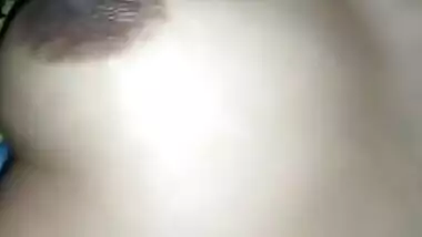 Today Exclusive- Sexy Figure Wife Boob And Pussy Record By Hubby Part 1