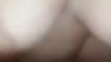 Desi village chick with big XXX melons spreads legs for hubby's dick