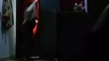 Perverted stud likes to jerk off watching porn videos of Indian landlady