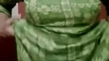 Comely Desi babe always happy to show and touch her medium XXX tits