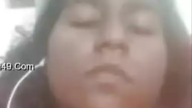 Today Exclusive- Sexy Lankan Girl Showing Her Boobs And Pussy On Video Call Part 3