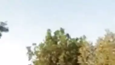 XXX sex video HD of a teen couple having fun outdoors after college