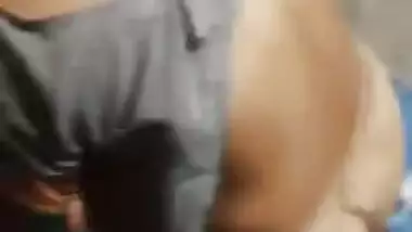 Mature Desi XXX couple takes their home sex video in the garage MMS