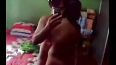 Couple Fascinates At Mirror