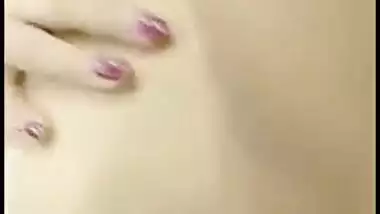 Nude Sobia babe gives close-up of her Desi XXX breasts and wet holes