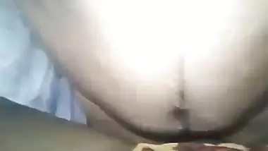 XXX sized penis nails Desi girl's pussy close-up in first-person MMS