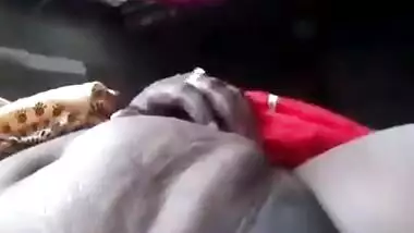 Indian whore doesn't cover body and shows it off on camera with smile