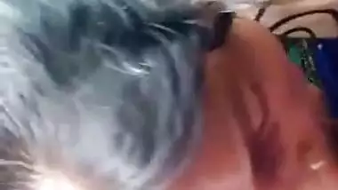 Hindi Maid giving blowjob in car