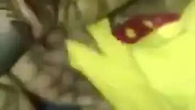 Desi office girl sucking cock and boobs licking by boss