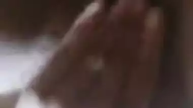 Desi wife makes a close-up XXX video for her husband and becomes MMS