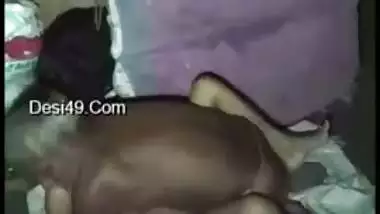 Hot Desi mms video of tiny teen caught having chudai with old lover