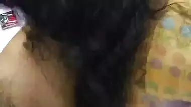 Indian wife giving sensous blowjob to a young guy her cuckold hubby record