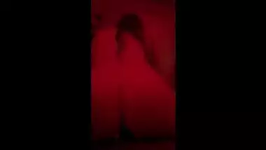 Amazing ass in your face while she rides reverse cowgirl