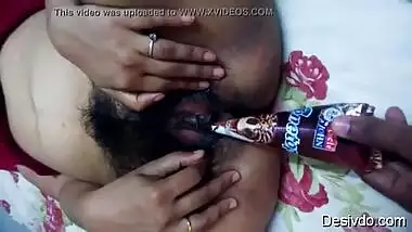 Mallu girl ketki from mumbai helping boyfriend to insert cone icecream in pussy
