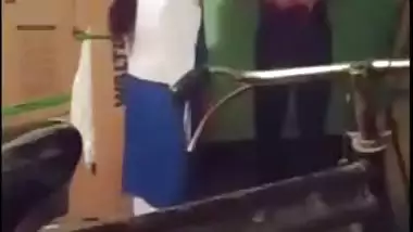 Desi MMS sex - teacher fuck coed In the warehouse for good grades