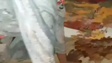 Bengali MILF boobs show to lover before viral sex