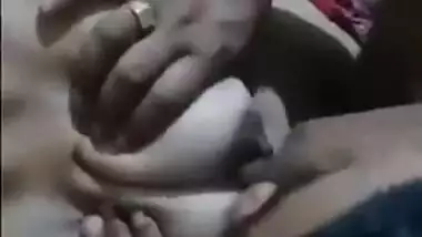 Desi devar wakes up in mood for XXX nipple-sucking so MILF gives boobs