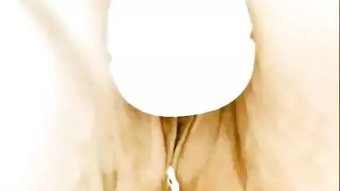 Period Orgasm While My Boss Fingers My Ass And Pulls My String Magic Wand Cum Bbw