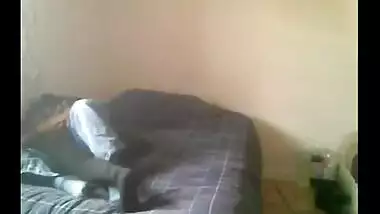 Desisex video of a college whore cheating on her bf with his ally