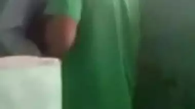 Voyeur caught on Desi mms video of village lovers caught fucking outdoor