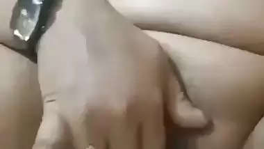 School teacher stripping saree and nude fingering