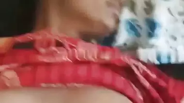 Young 18-year-old girl moans because of hard sex