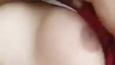 Porn video of the Desi girl with a nose piercing and raunchy boyfriend