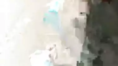 Aunty bath and sex with husband in village sex porn