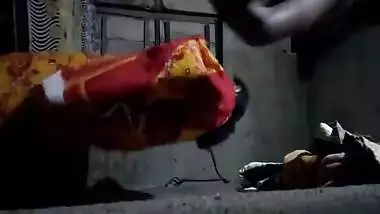 Desi female and XXX lover have sex break and she gives chudai handjob