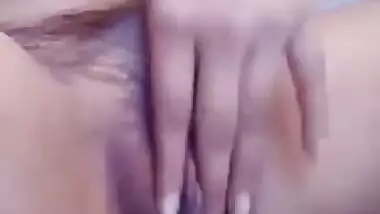 Desi makes XXX viewers see her sex tits and unshaved cunt via webcam