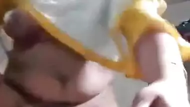 Desi Unsatisfied Milky Boobs Married Bhabi Showing With Talk