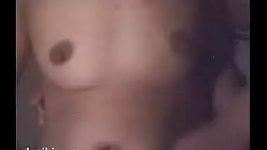 Desi bhabhi enjoying her first time sex video on a webcam with her boyfriend