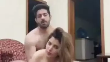 Married wife doggy sex on the floor with husband