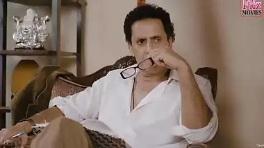 Indian aunty is going to teach younger slut some lesbian tricks in bed