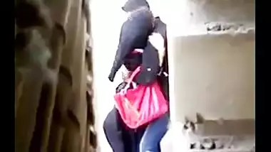 Hyderabad Muslim girl outdoor sex mms scandal