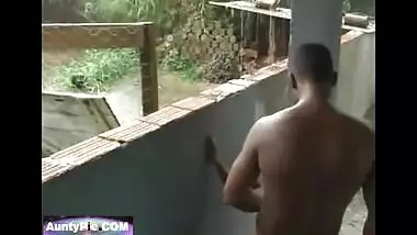 South Indian village lovers fuck in jungle and record MMS