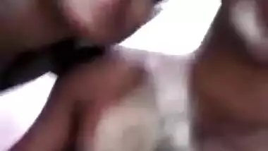 Indian love kisses her sex partner who films a XXX movie about their life