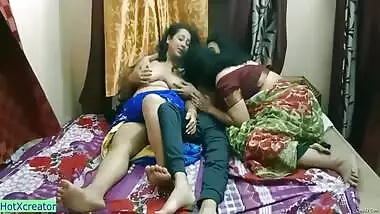 Fucking Bhabhi And Her Hot Stepmom At Home! Latest Hindi Threesome With Clear Dirty Audio