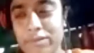 Village girl video call boobs showing recorded by lover