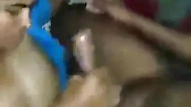 Shy BanglaDeshi Boudi Handjob and FUcked