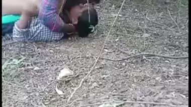 Cheating lewd wife is caught fucking outdoor with tramp, Desi mms XXX sex