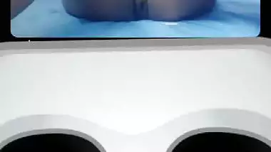 Tamil girlfriend sits naked for boyfriend to masturbate