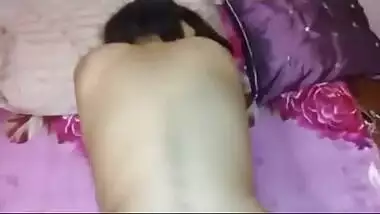 Homemade Indian sex XXX video of big-boobed aunty with young guy MMS