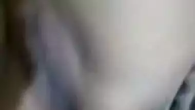 Enticing Indian doesn't know how to react when cameraman films her