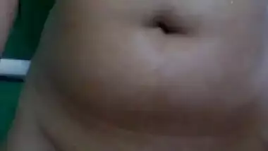 Super cute hot college girl full nude selfie for her lover in bathroom