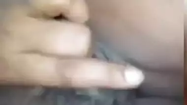 Video XXX call with a cute Desi girl showing and rubbing her twat